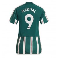 Echipament fotbal Manchester United Anthony Martial #9 Tricou Deplasare 2023-24 pentru femei maneca scurta